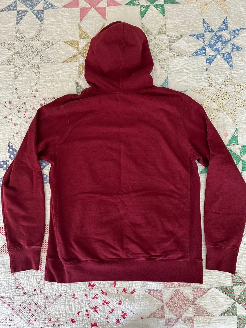 The North Face Men's Maroon Pullover Hoodie